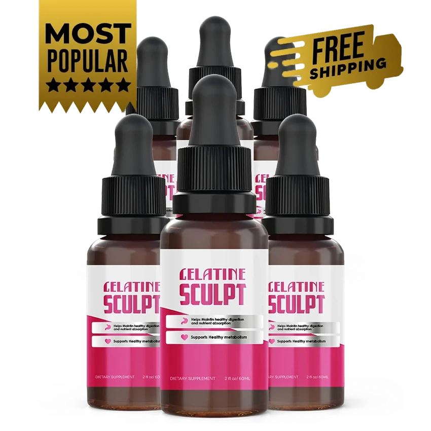Six bottle Gelatine Sculpt package